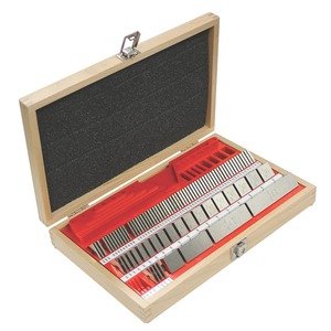 STARRETT SS 88. A1 88 Pc. Square High-Grade Steel Gage Block Set, Grade A1
