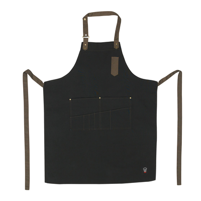 Winco BA-3327K 33-1/2"L X 27"W Bib Apron