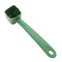 Cook's Brand Solid 4 oz Rite-Size Square Server Portion Utensil