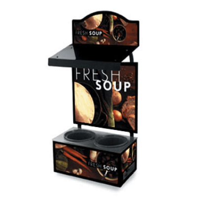 Vollrath 7203202 Cayenne Twin Well Soup Merch