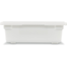 Carlisle 1063102 12" x 18" x 6" White Food Storage Box