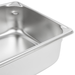 Vollrath 30242 Super Pan V 1/2 Size, 4"D Pan