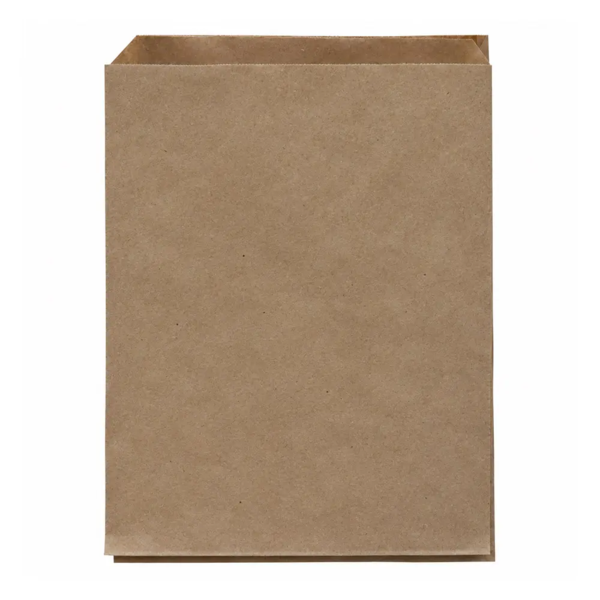 Kraft Flat Paper Bags - 7" x 10"