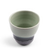 Teacup Indent Gray & Green