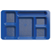 Cambro 1596CW186 Camwear 2 X 2 Compartment Tray 6-Compartment