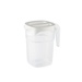 Araven 11402 PP Stackable Pitcher with Lid, 1.4 L./ 47 oz.