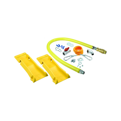 T&S Brass HG-4C-36K-PS Safe-T-Link Gas Connector Kit 1/2" Connection
