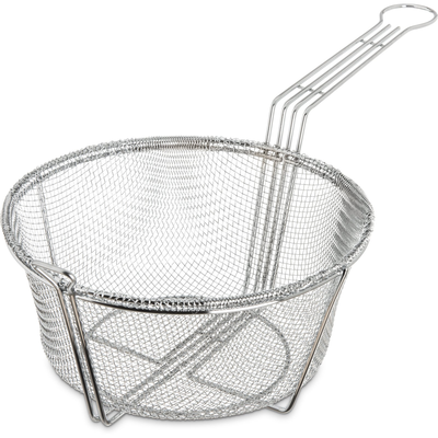 Carlisle 601001 Mesh 9-3/4" Fryer Basket, Chrome