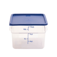 FSE 373-FC121822 Cover For 12 Qt. Container Blue NSF