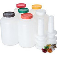 Carlisle PS801B00 Store 'N Pour Assorted Colors Gallon Complete Units