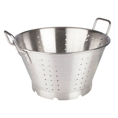 Winco SLO-16 16 Qt Premium Colander With Base