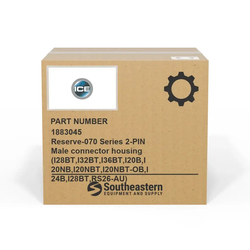 Intelligent Cleaning Equipment - 1883045 - Reserve-070 Series 2-PIN Male connector housing (I28BT,I32BT,I36BT,I20B,I20NB,I20NBT,I20NBT-OB,I24B,I28BT,RS26-AU)