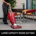 Sanitaire SC886G in use, large shake-out bag