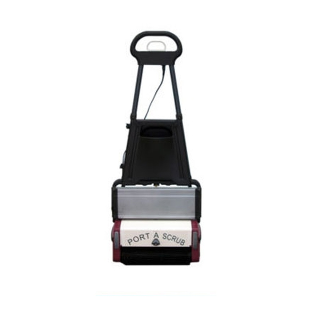 Minuteman Port A Scrub 12 battery floor scrubber, front view