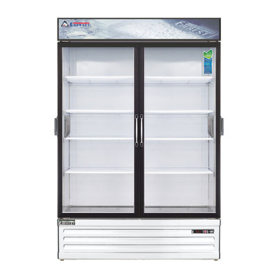 Everest EMSGR48C Reach-In Chromatography Refrigerator 2 Swing Glass Doors, 115v, NSF - 50 cu. ft.