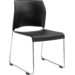 NPS 8810-11-10 NPS® 8800 Series Black Cafetorium Plastic Stack Chair