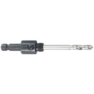 STARRETT A1-E Hole Saw Arbor w/ Extended Range Pilot Drill