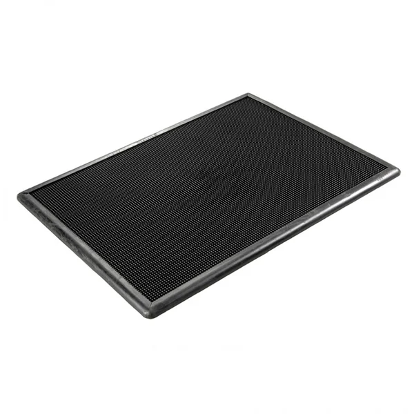 Sanitizing Footbath Mat - 2' x 2-2/3' - Black