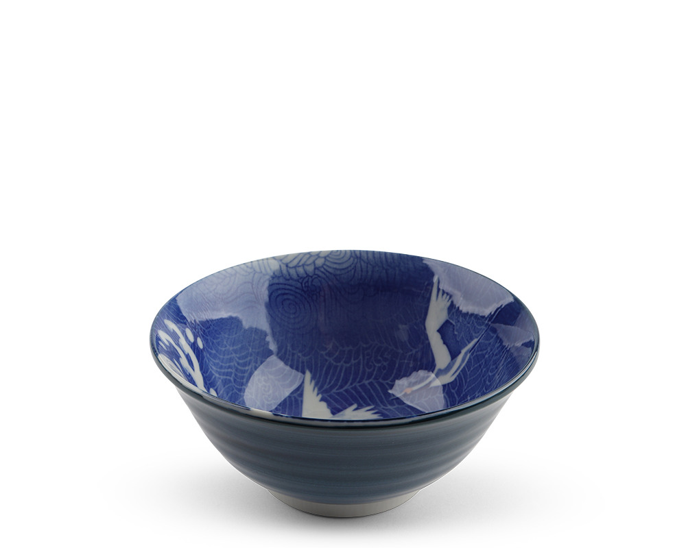 Blue Cranes 6" Bowl