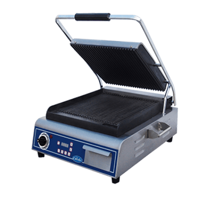 Globe GPG14D Sandwich/Panini Grooved Single Grill