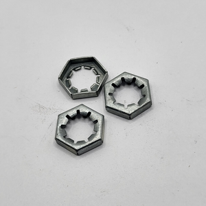 PALNUT RF1220 -REF- 1/2" - 20 HEX LOCK NUT SINGLE THREAD SPRING STEEL ZINC CLEAR PER PRINT
