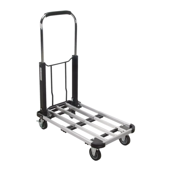 Platform Truck - 28" x 16" - 300 lb Capacity - Aluminum - Folding