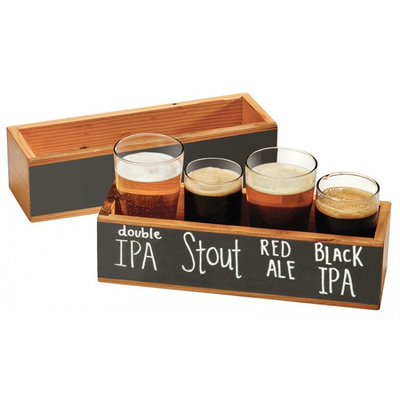 Cal-Mil 3058 10-1/4"W x 3-1/4"D x 2-3/4"H Tasting Crate