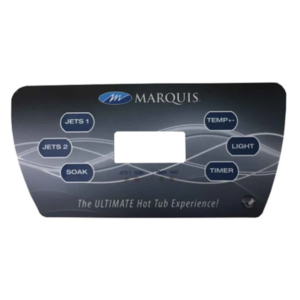 Marquis Spas Vector 21 6-Button Topside Overlay 650-0758