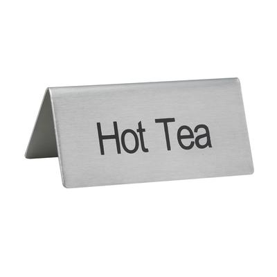 Winco SGN-101 Beverage Tent Sign Hot Tea