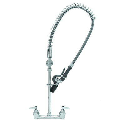 T&S Brass B-0133-CR-BJ EasyInstall Pre-Rinse Faucet Splash/Wall Mount
