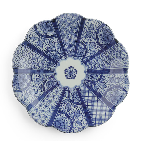 Blue Nishiki 9.5" Plate