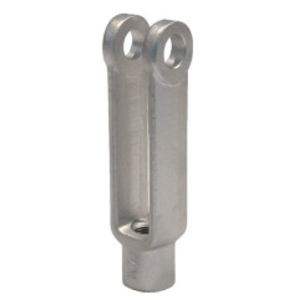 CLEVELAND 104036 -REF- 1/4" - 20 X 2" FEMALE ADJUSTABLE CLEVIS STEEL ZINC CLEAR PER PRINT