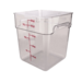 Cambro Camwear 18 qt. Clear CamSquare Containers