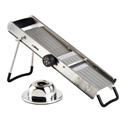 Winco MDL-18 Mandoline Slicer Set with Built-In Straight