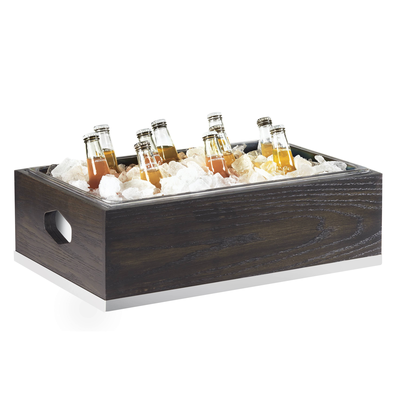 Cal-Mil 3800-12-87 21-1/4"W x 13-1/4"D x 7"H Cinderwood Ice Housing