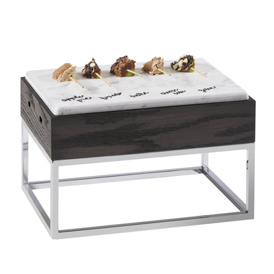 Cal-Mil 3822-9-87 15"W x 11"D x 9-1/4"H Cinderwood Display Riser