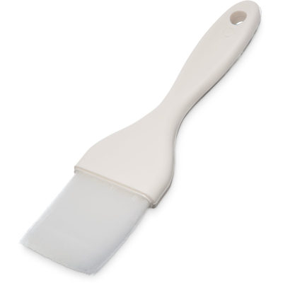 Carlisle 2" Flat Pastry Brush White