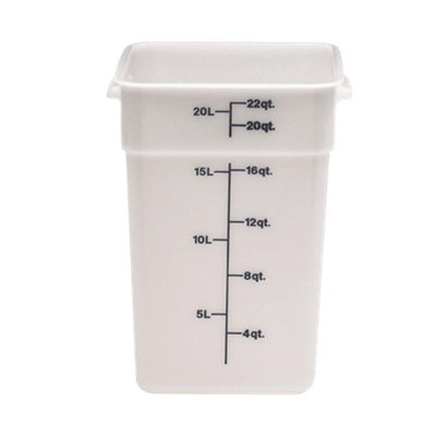 Cambro Poly 22 qt. CamSquare Containers