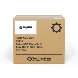 Cimex - 13415 - Cable 50/0.25Mm Sq 5 Core Ref 016406 ( Sold Per Piece )
