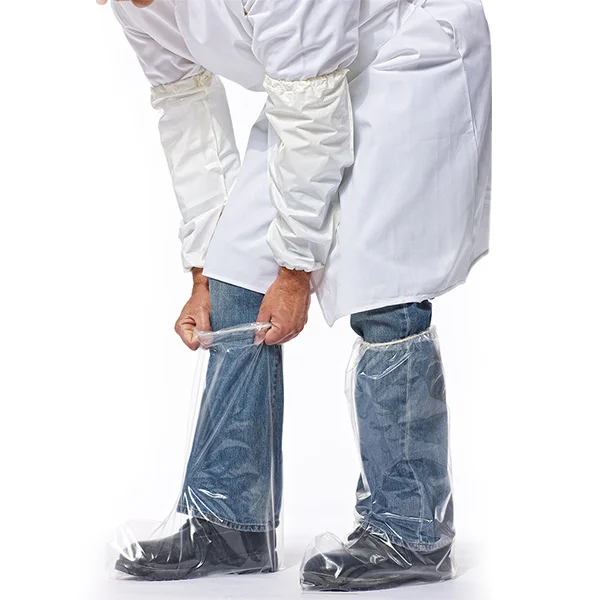 Boot Covers - 4 mil - Polyethylene - Clear