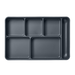 Extra deep insulated tray with food
