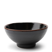 Black Tenmoku 7.5" Noodle Bowl