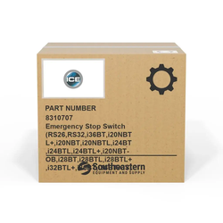 Intelligent Cleaning Equipment - 8310707 - Emergency Stop Switch (RS26,RS32,i36BT,i20NBTL+,i20NBT,i20NBTL,i24BT,i24BTL,i24BTL+,i20NBT-OB,i28BT,i28BTL,i28BTL+,i32BTL+,i36BT