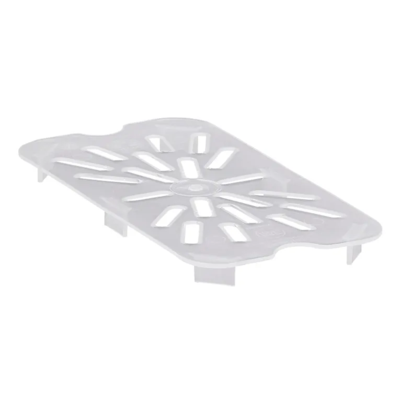Cambro Translucent 1/4 Size Drain Shelves
