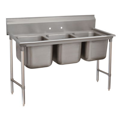 Advance Tabco 93-3-54 Regaline Sink 3-Compartment