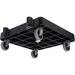 Carlisle C223603 E-Z Glide™ Warewashing Glass Rack Dolly - Black