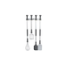 Matfer Bourgeat 111205 Giant Tools Stainless Steel Wall Rack