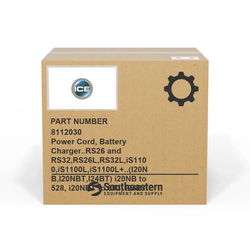 Intelligent Cleaning Equipment - 8112030 - Power Cord, Battery Charger..RS26 and RS32,RS26L,RS32L,iS1100,iS1100L,iS1100L+..(I20NB,I20NBT,I24BT) i20NB to 528, i20NBT to 603