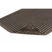Notrax T30S0035BL Black 3" x 5" Black General Purpose Non-Slip M