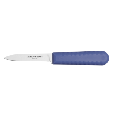 Dexter 15303P SANI-SAFE® 3¼" Cook's Style Paring Knife - Purple